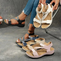 Open toe comfort sandals