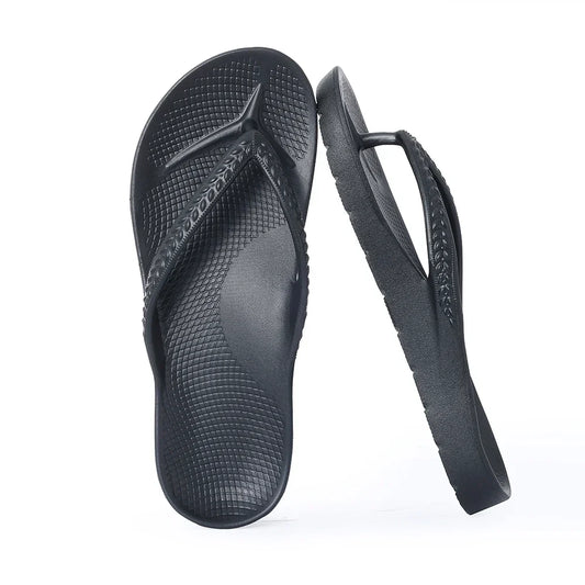 Orthopedic Arch Support Slide Sandals — Plantar Fasciitis Relief for Men & Women