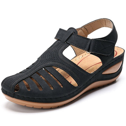 Comfort platform sandals