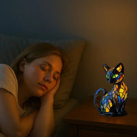 Maja – Kézműves macska lámpa