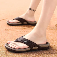 Men's Orthopedic Comfort Sandals — Arch Support for Plantar Fasciitis, Heel Pain & Flat Feet