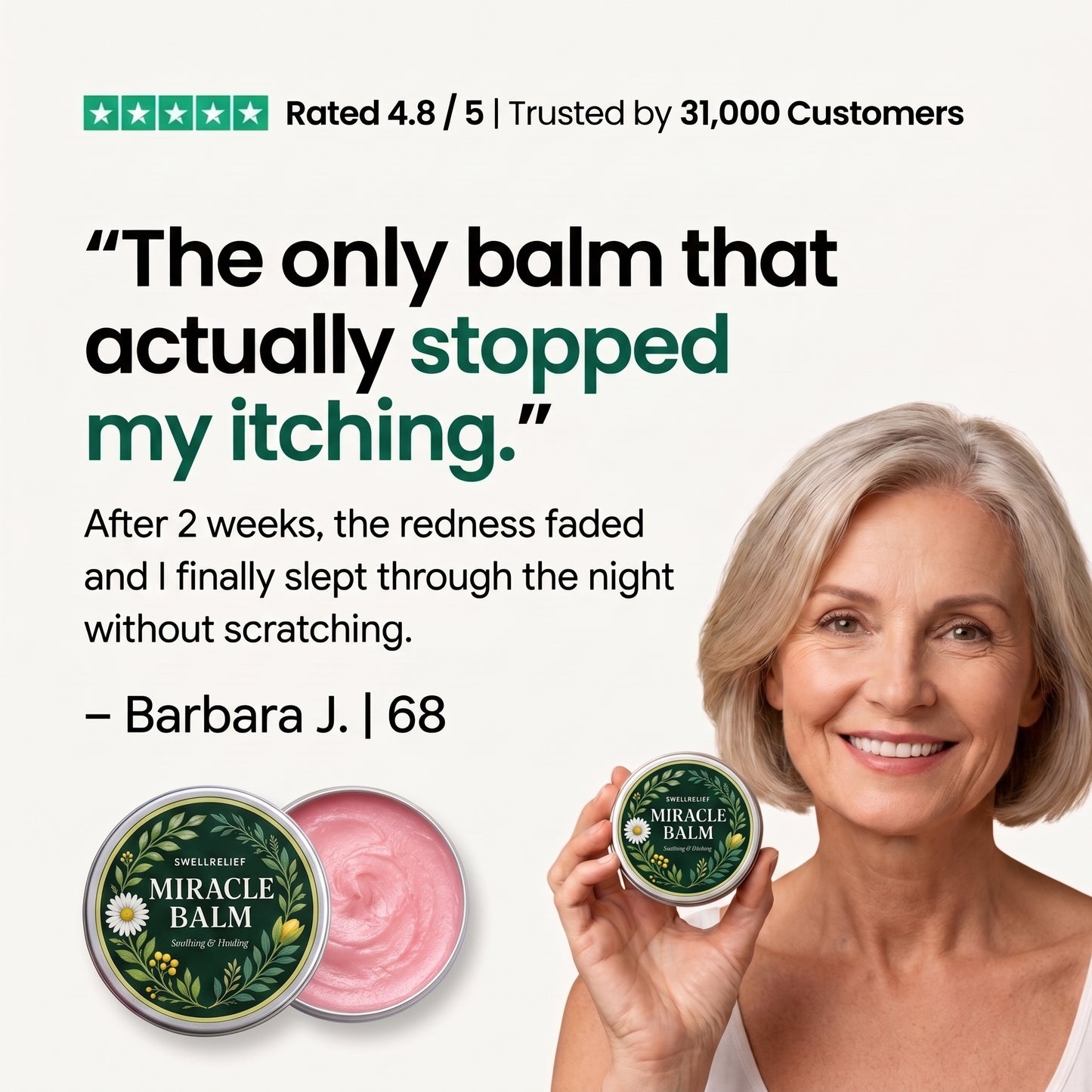 SwellRelief Stasis Dermatitis Balm™