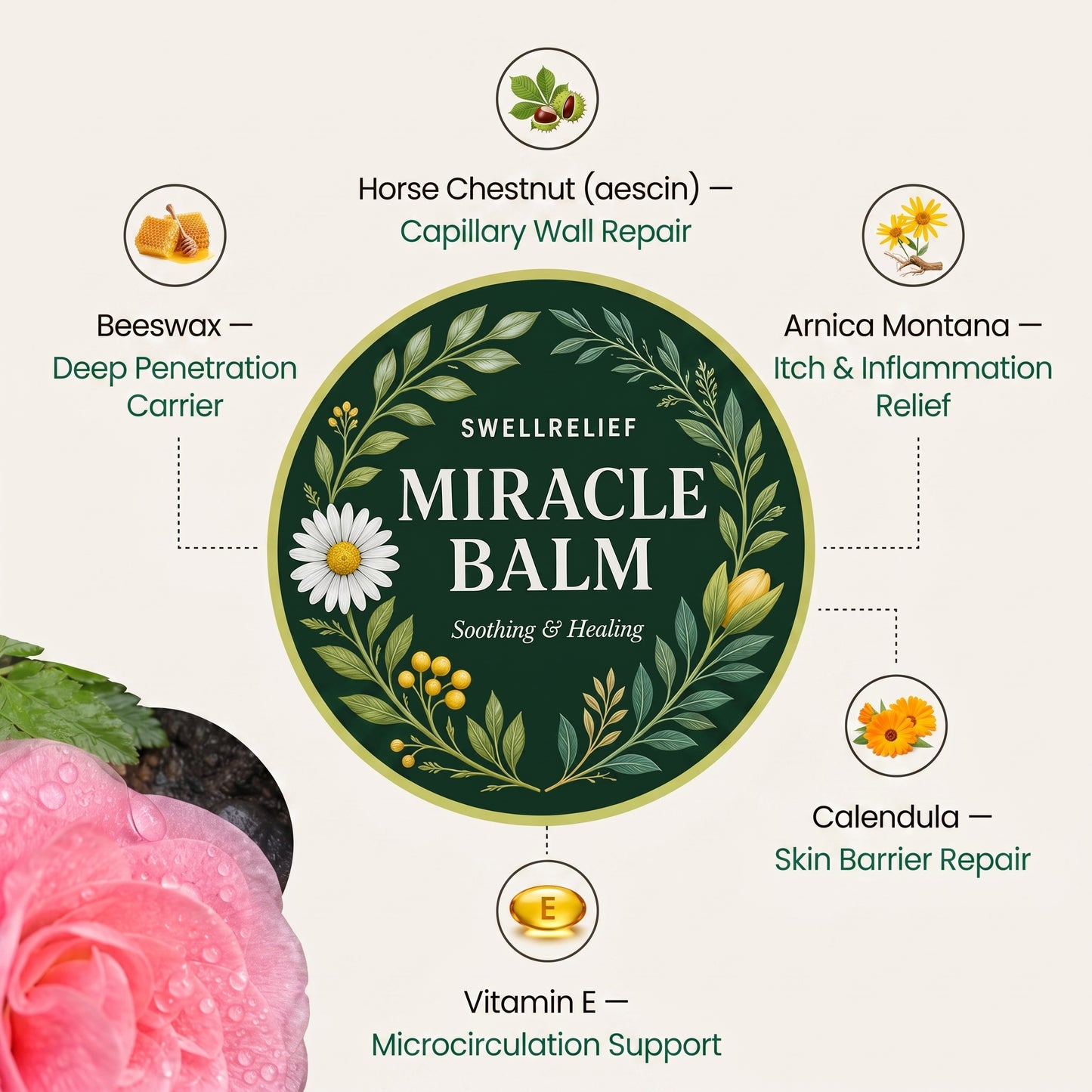 SwellRelief Stasis Dermatitis Balm™