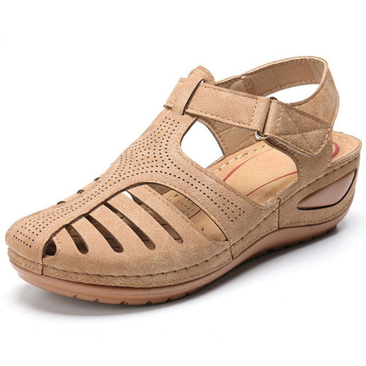 Comfort platform sandals